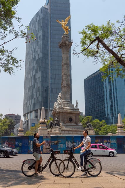 Riding Bikes in Reforma & Chapultepec - Highlights and Experience