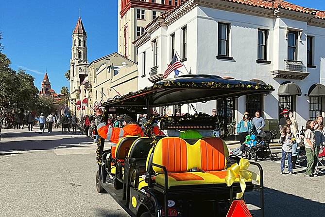 Riding in Style: Private Tour Experience on Premium Electric Cart - Exploring St. Augustines Historic Landmarks