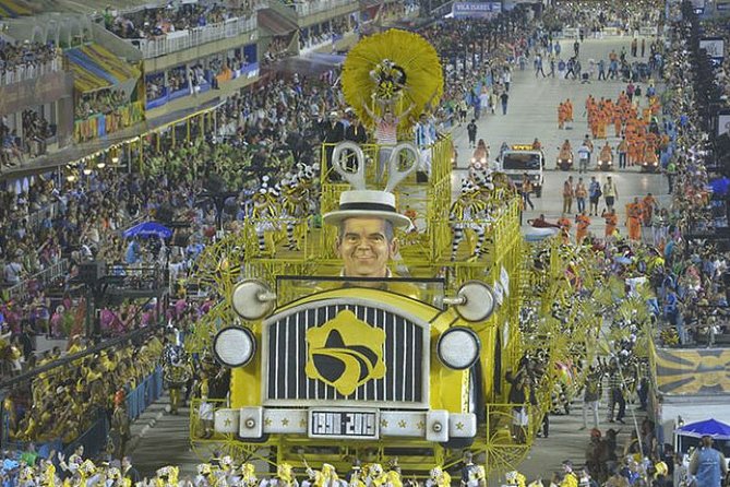 Rio Carnival Parade From a Prime Box – With Shuttle, Tour Guide, Food & Drink - Professional Tour Guide