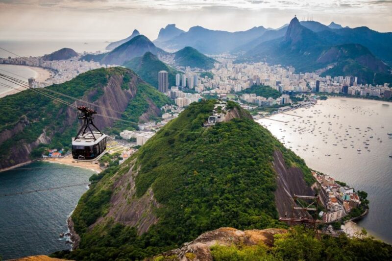 Rio: Christ the Redeemer by Train and Sugarloaf Combo Tour - Sugarloaf Mountain Cable Car