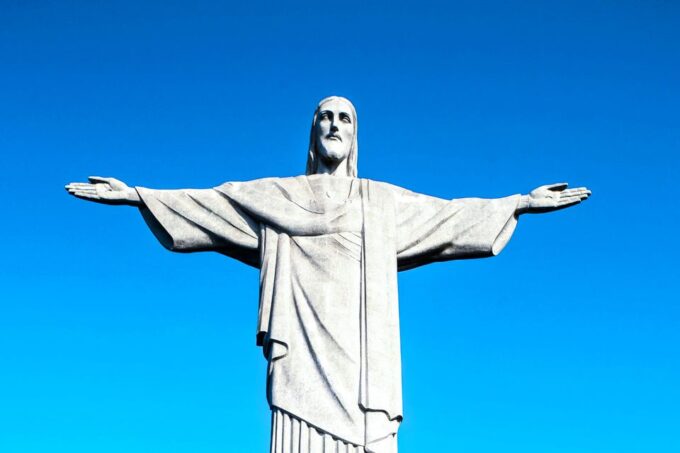 Rio: Christ the Redeemer, Sugarloaf, Selaron & BBQ Lunch - Dining at a Brazilian Steakhouse