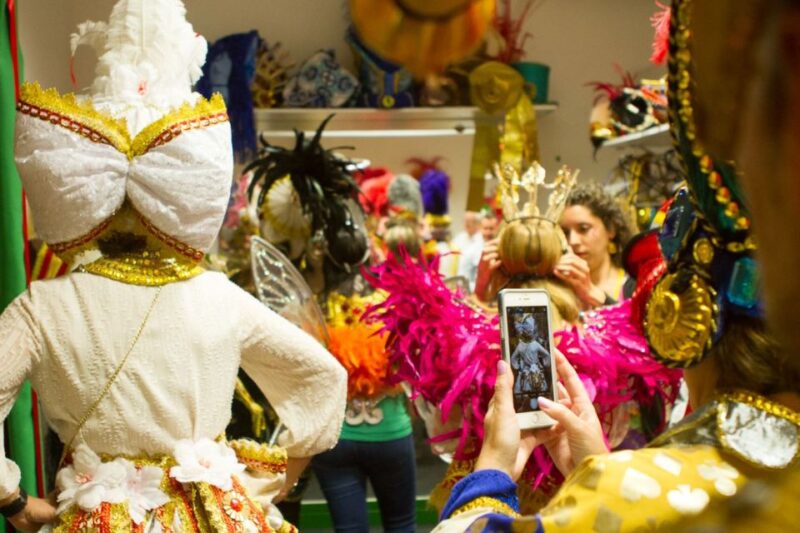 Rio: City of Samba Carnival Experience Workshop Visit - Explore Samba School Workshops