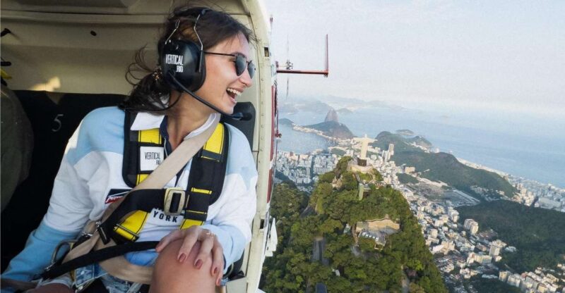 Rio De Janeiro: Doors-Off 30-Min Helicopter Tour - Highlights of the Experience