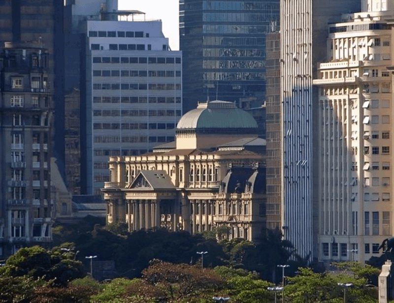 Rio De Janeiro : Highlights Walking Tour With a Guide - Architectural Splendor and Cultural Heritage