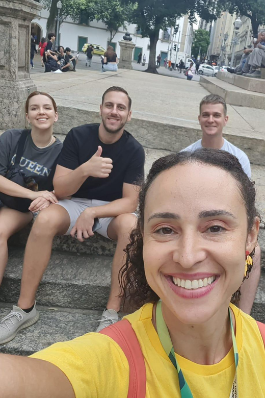 Rio De Janeiro: Historical City Center Private Walking Tour - Vibrant Staircase