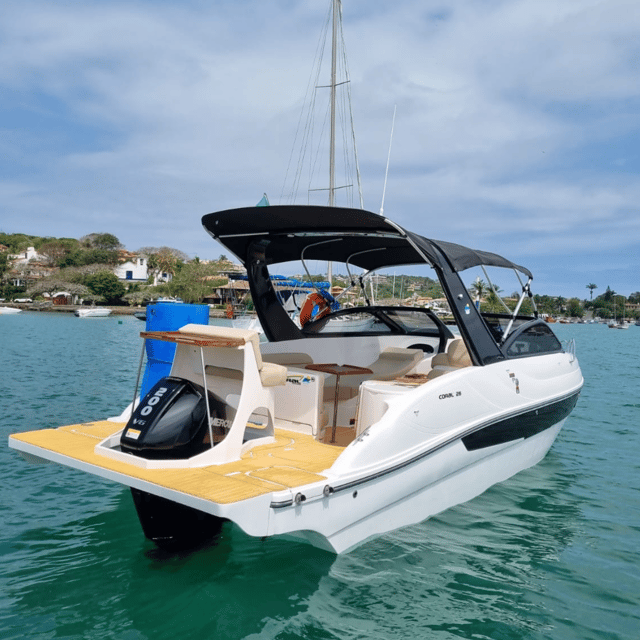 Rio De Janeiro: Private Speedboat Tour in Búzios 8 Pax - Beach Stops