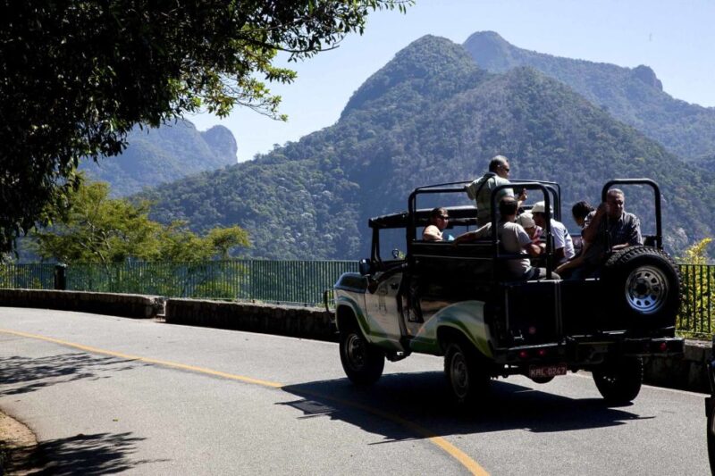Rio: Half-Day Jeep Tour at Floresta Da Tijuca - Itinerary Overview