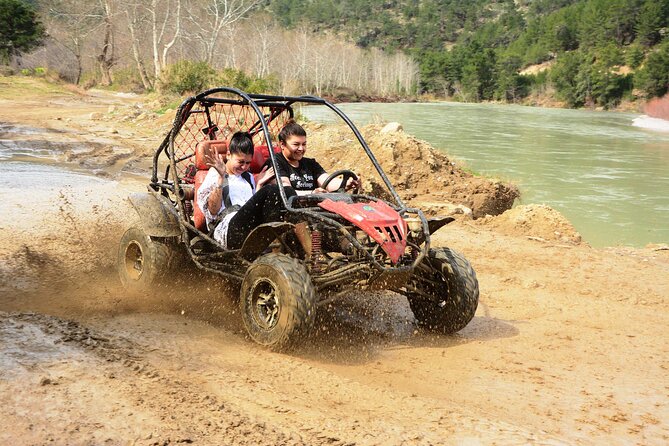 River Buggy Safari From Side - Preparing for the Safari