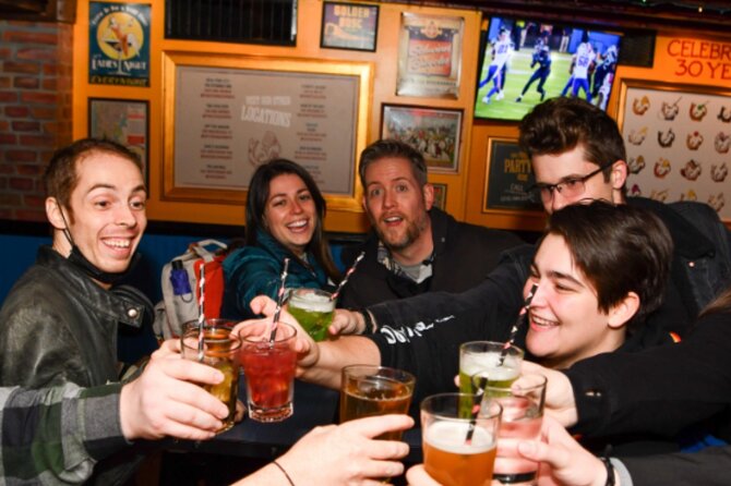 River City Ghosts: Boos and Booze Haunted Pub Crawl - Guide Identification and Meetup