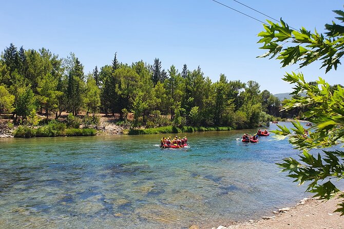 River Rafting Tour From Alanya-Side-Antalya - Itinerary Details
