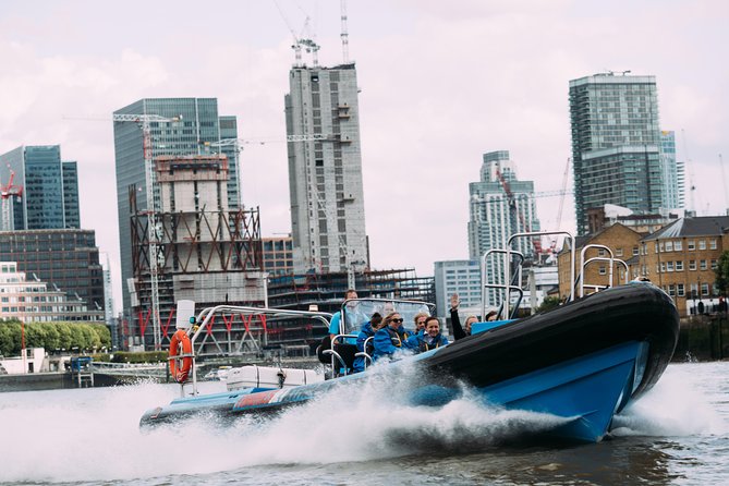 River Thames Fast RIB-Speedboat Experience in London - Clothing and Safety Gear