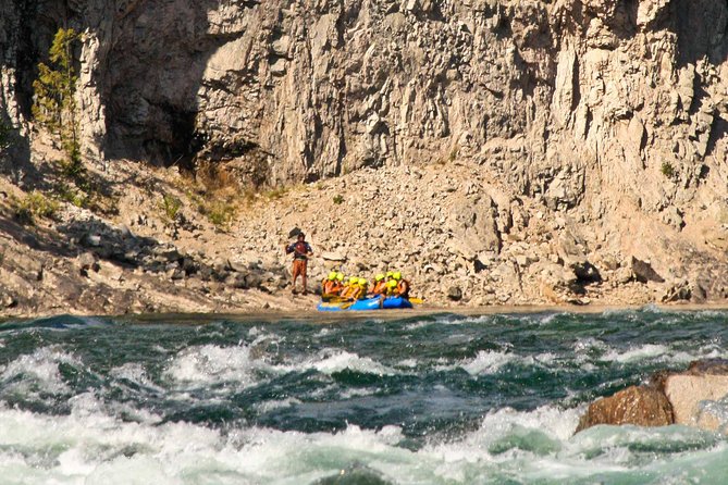 Riverside Rafting on Clearwater River in Wells Gray Park - Thrilling Whitewater Rapids