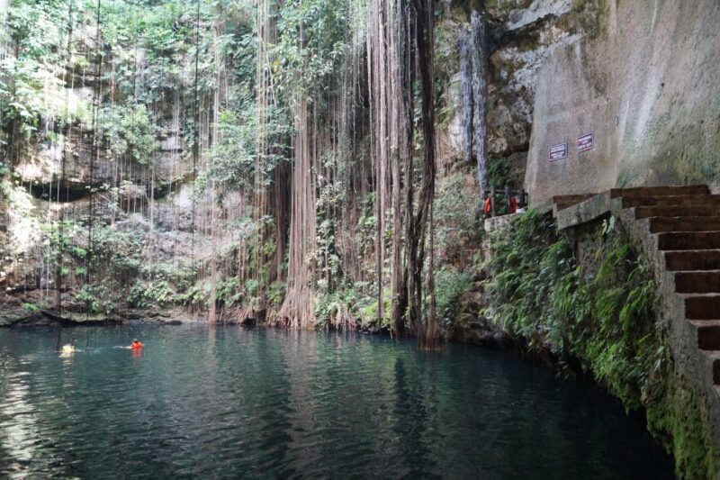 Riviera Maya: Chichen Itza, Coba & Cenote Private Tour - Ik Kil Cenote Experience