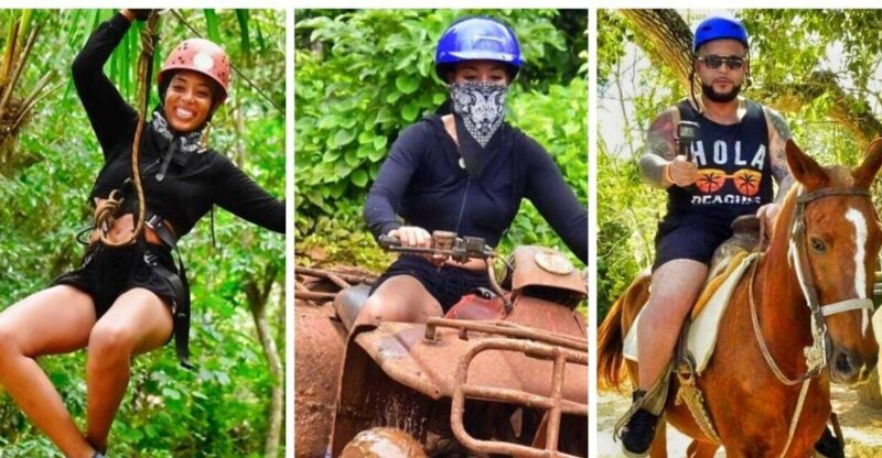 Riviera Maya Horseback Riding Adventure Zip Lines and Cenote - Highlights of the Experience