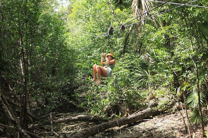 Riviera Maya Jungle Half-Day Tour: ATV, Ziplines, Cenote Swim, Rappel - Key Points