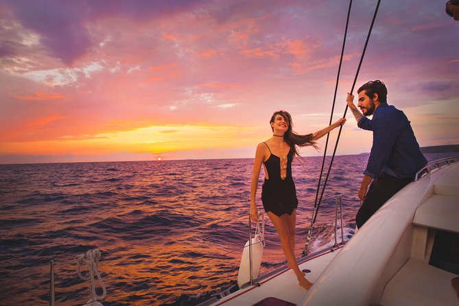 Riviera Maya Luxury Sunset Sailing Plus Light Dinner and Open Bar - On-board Experience