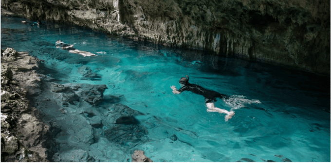 Riviera Maya: Snorkel Cenotes - Magical Light Shows
