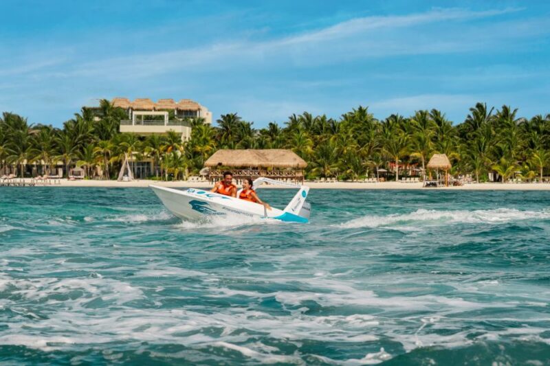 Riviera Maya: Speed Boat Tour & Beach Club Access - What to Bring