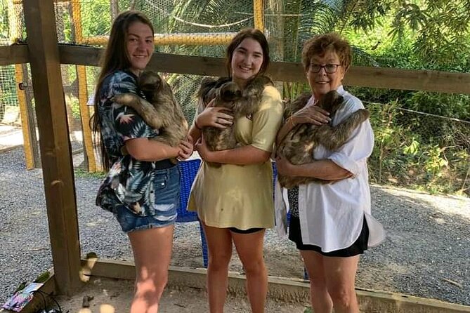 Roatan Half Day Zip Line Combo Beaches Monkeys and Sloth Hangout - Ziplining Experience