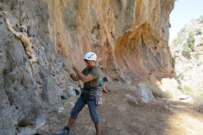 Rock Climbing With a Guide in Chania Therisos Gorge - Expert Guidance