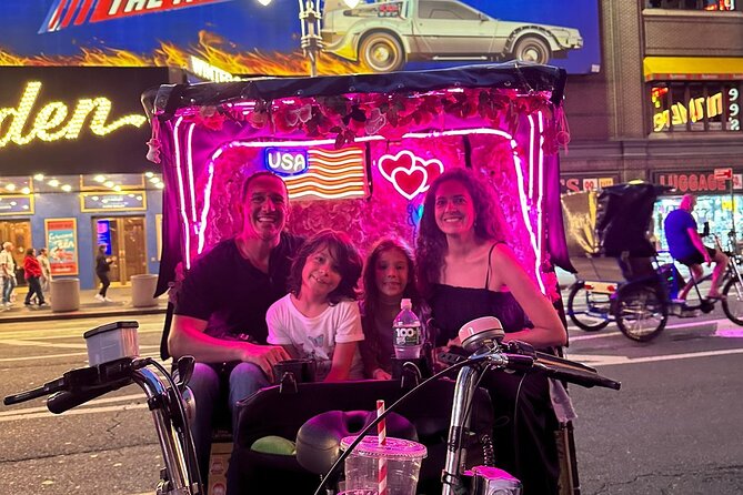 Rockettes Christmas Spectacular Pedicab Rides in NYC - Experience Overview