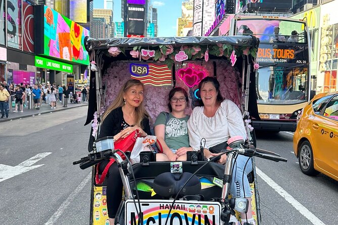 Rockettes Christmas Spectacular Pedicab Rides in NYC - Booking and Cancellation