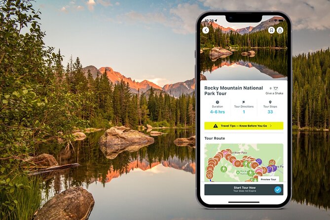 Rocky Mountain National Park Audio Tour Guide - Key Points