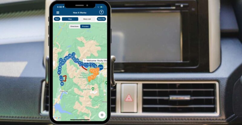 Rocky Mountain National Park: Driving Audio Tour App - Features of the Audio Guide