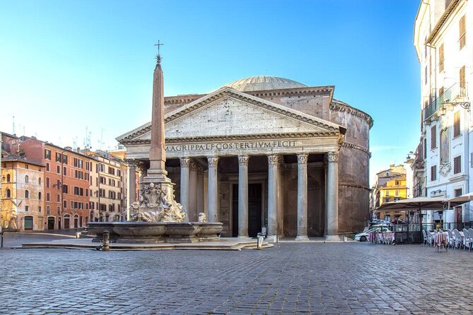 Roman Lunch Food & Wine Tour W/ Trevi Fountain, Pantheon and Local Market Visit - Key Points