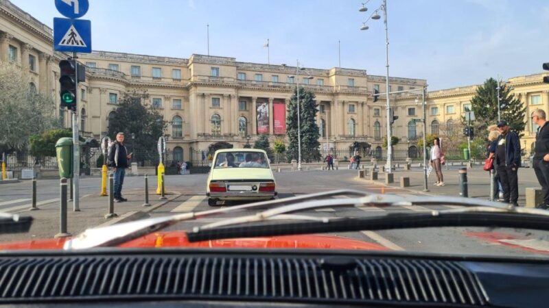 Romanian Vintage Car Driving Tour of Bucharest - 90min - Itinerary Details