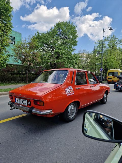 Romanian Vintage Car Driving Tour of Bucharest - 90min - Inclusions and Restrictions