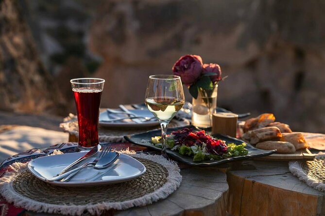 Romantic Cappadocia Sunset Dinner and Wine - Intimate and Celebratory Setting