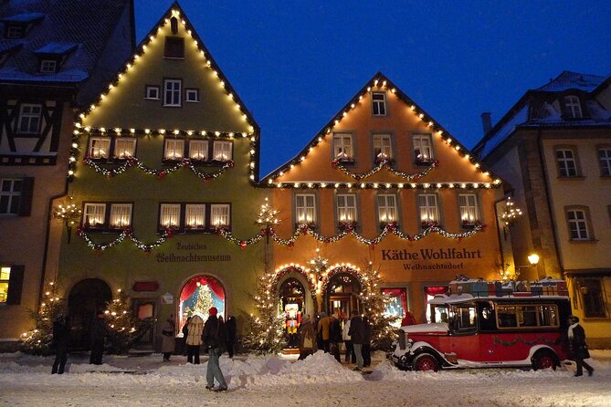 Romantic Christmas Moments in Rothenburg Ob Der Tauber & Würzburg - Schedule
