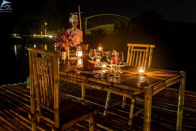 Romantic Dinning On The Bamboo Raft - Culinary Delights