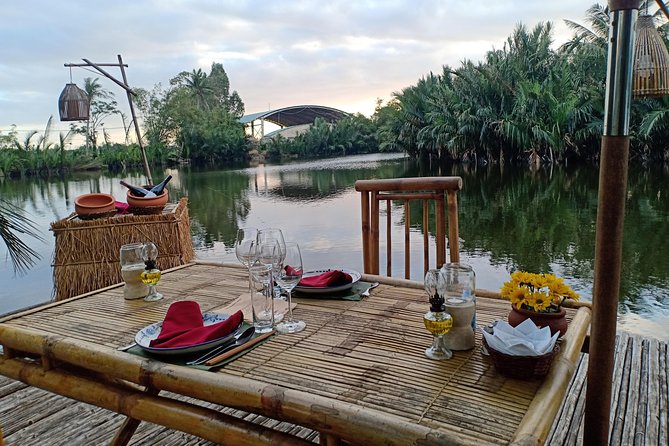 Romantic Dinning On The Bamboo Raft - Breathtaking Scenery