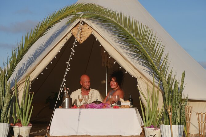 Romantic Glamping Experience - Luxurious Tent and Amenities