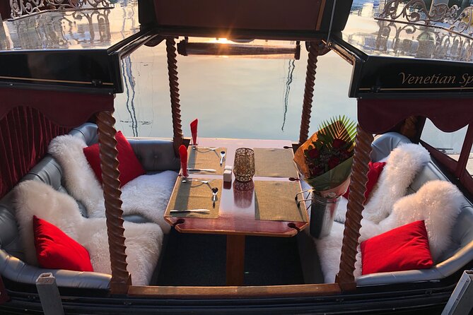 Romantic Gondola Dinner Cruise for Two With Desserts - Menu Highlights