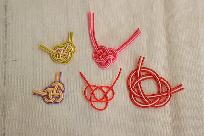 Romantic Mizuhiki Knot and Omikuji Washi Charm Workshop in Tokyo - Mizuhiki Knot-Tying