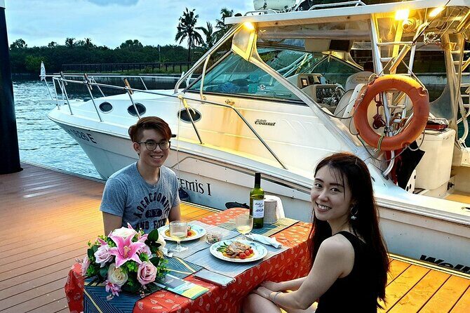 Romantic Private Sunset Dinner Cruise with a 3-course meal - Key Points