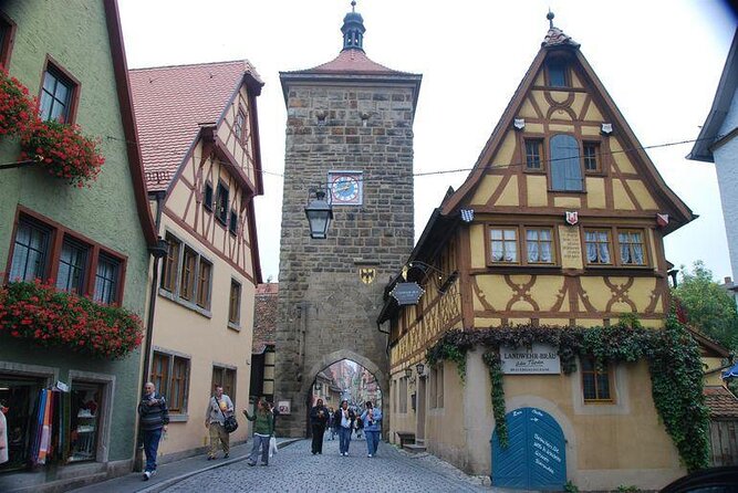 Romantic Road Ticket From Rothenburg/Tauber to Frankfurt(Main) (Sunday) - Route Overview