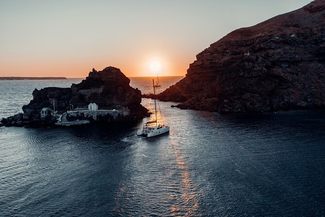 Romantic Sunset Catamaran Caldera Cruise Incl. Meal & Drinks - Inclusions and Amenities