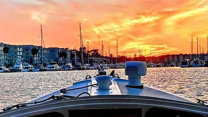 Romantic Sunset & City Lights Wine Cruise Marina del Rey - Key Points