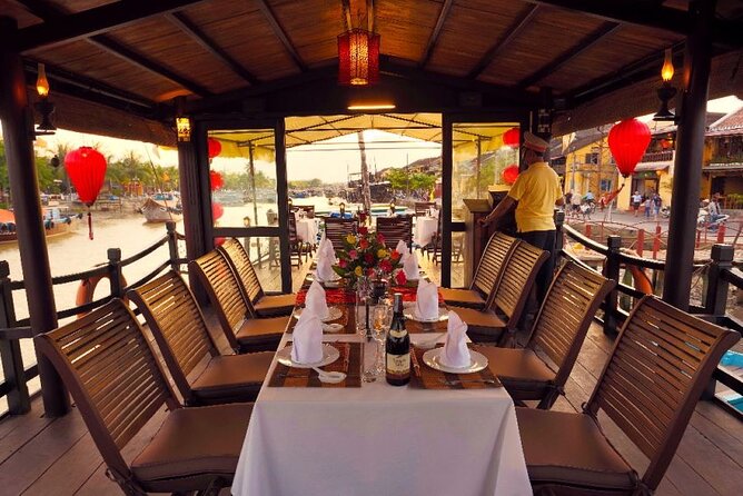 Romantic Sunset Dinner Cruise in Hoi An - Inclusions