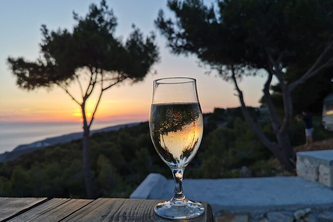 Romantic Sunset in Zakynthos Agalas Caves & Myzithres Viewpoint - Scenic Viewpoints