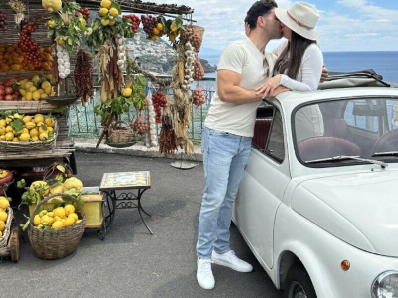 Romantic Vintage Tour on Board of a FIAT 500 - Experience and Guidance