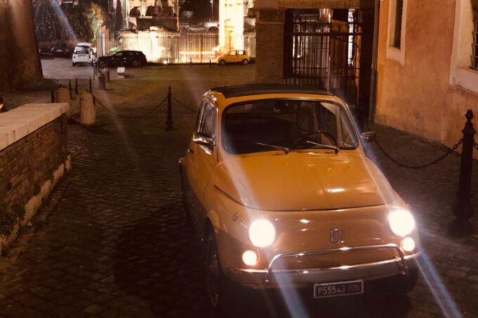 Rome: 2 Hour Evening Tour of Rome Aboard a Vintage Fiat 500 - Cancellation Policy