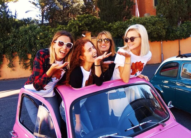 Rome: 3-Hour Chauffeured Tour in a Vintage Fiat 500 - Key Points