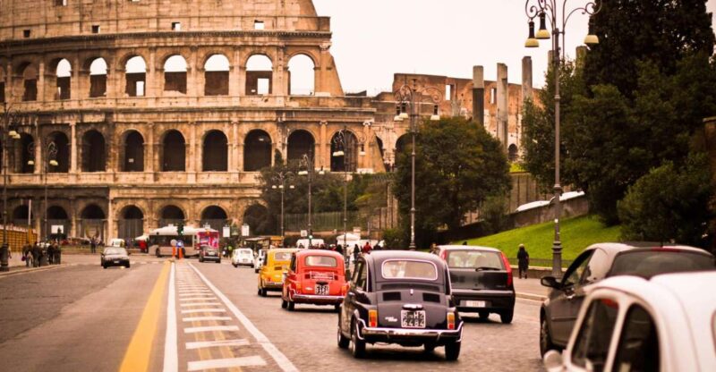 Rome: 3-Hour City Tour by Vintage Fiat 500 - Key Points