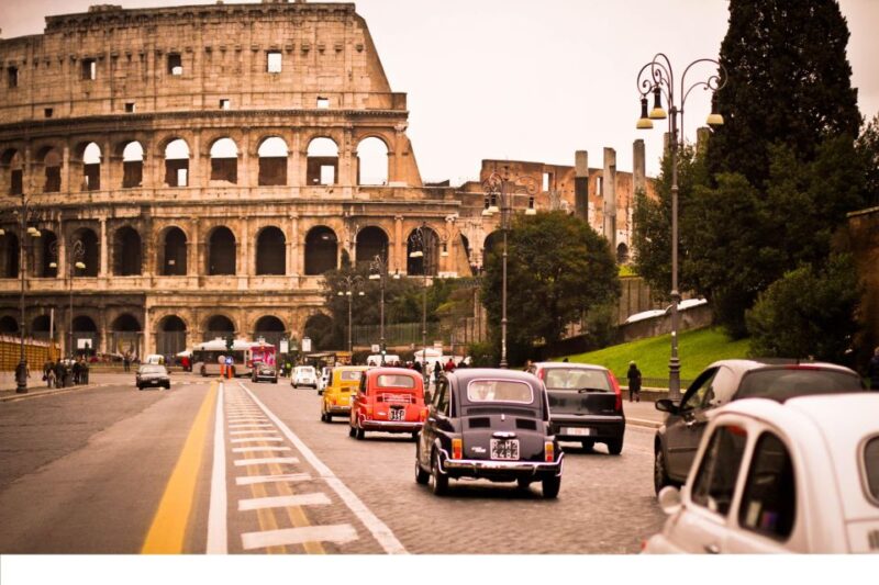 Rome: 3-Hour City Tour by Vintage Fiat 500 - Inclusions and Amenities