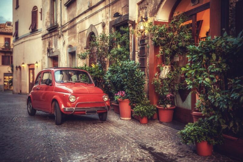 Rome: 3 Hour Panoramic Tour of Rome With a Vintage Fiat 500 - Key Points